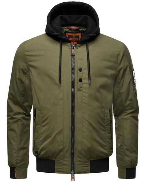 STONE HARBOUR Overgangsjakke 'Hoobo'  oliven