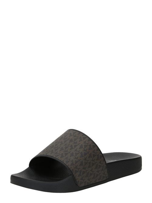 Michael Kors Pantoletter 'JAKE'  choko / sort