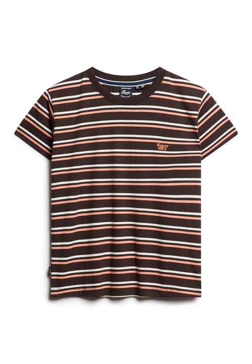 Superdry & Co Shirts 'ESSENTIAL'  orange / pink / sort / hvid