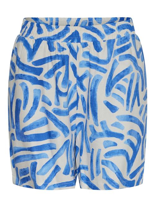 PIECES Bukser 'Arlem'  ecru / blå