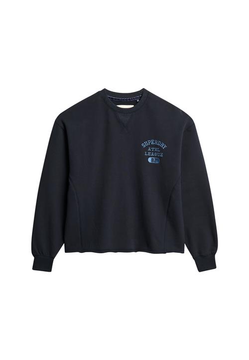 Superdry & Co Sweatshirt 'Athletic'  marin / mørkeblå