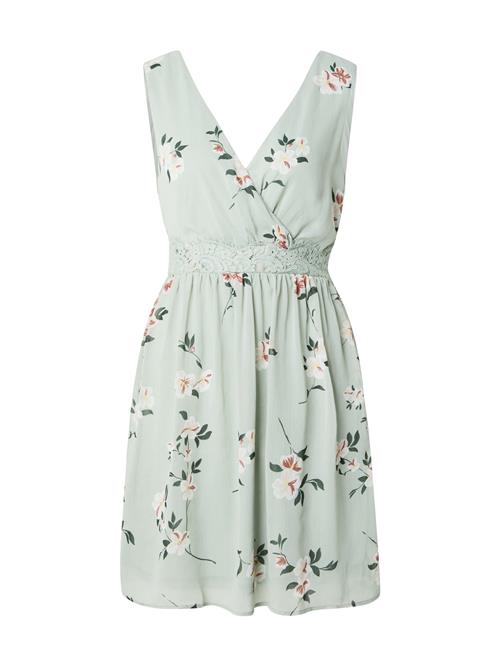 ABOUT YOU Kjole 'Cindy'  brun / grøn / lysegrøn / hvid