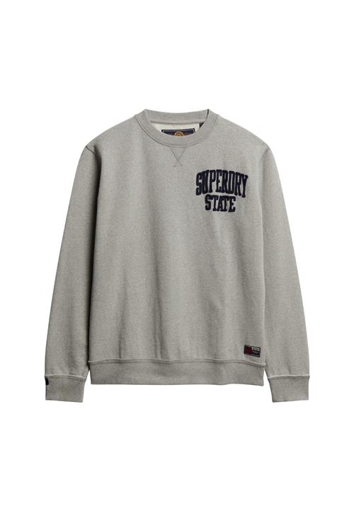 Superdry & Co Sweatshirt  marin / grå-meleret