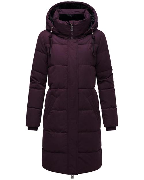 NAVAHOO Vinterfrakke  blomme