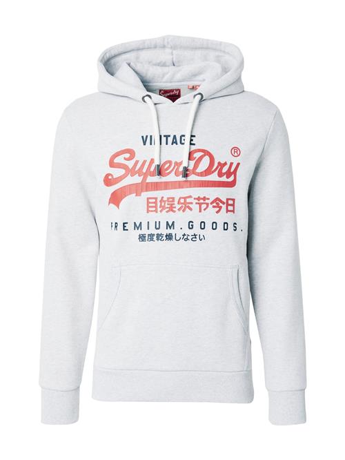 Superdry & Co Sweatshirt  marin / grå-meleret / rød