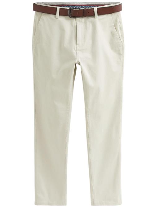 Next Lærredsbukser  brun / offwhite