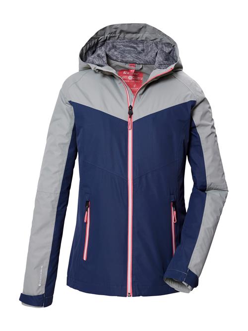 KILLTEC Udendørsjakke 'KOS 238'  mørkeblå / grå