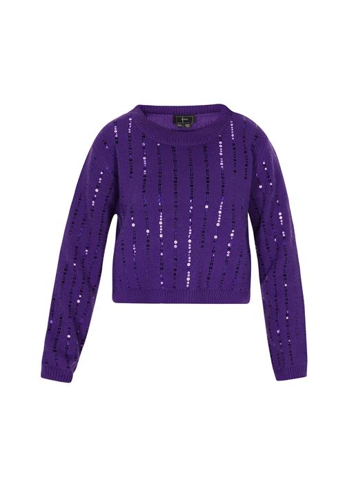 faina Pullover  violetblå
