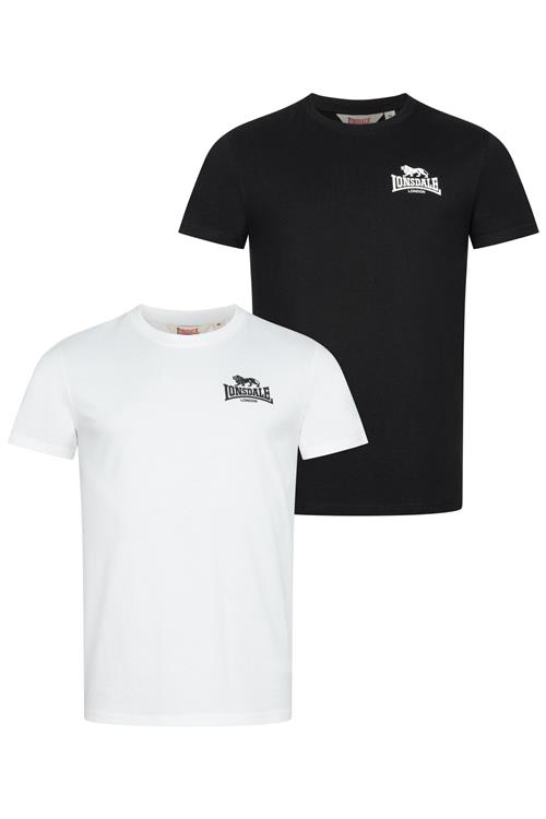 LONSDALE Bluser & t-shirts  sort / hvid