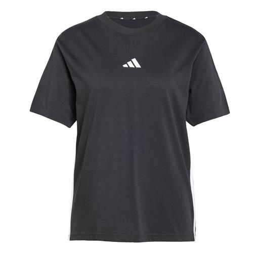 ADIDAS SPORTSWEAR Shirts 'Essentials'  sort / hvid