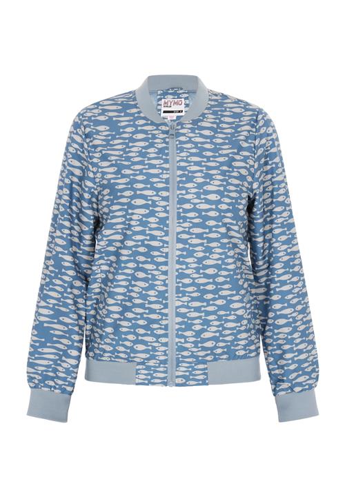 myMo ATHLSR Overgangsjakke  blå / grå