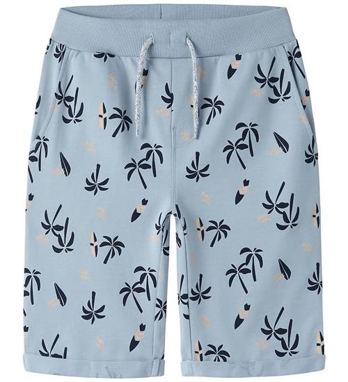 Name It Sweatshorts - NkmVermo - Blue Fog/Palm Surf