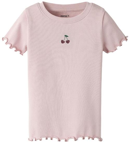 Name It Bluse - Rib - Slim - NmfFrederika - Violet Ice