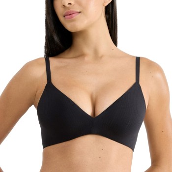 Sloggi BH ZERO Feel Pure Push-Up Bra Sort L+ Dame