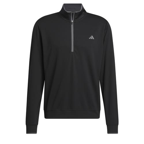 ADIDAS GOLF Funktionsskjorte 'Lightweight Half-Zip'  grå / sort