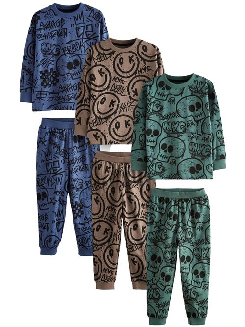 Se Next Nattøj  azur / lysebrun / grøn / sort hos About You