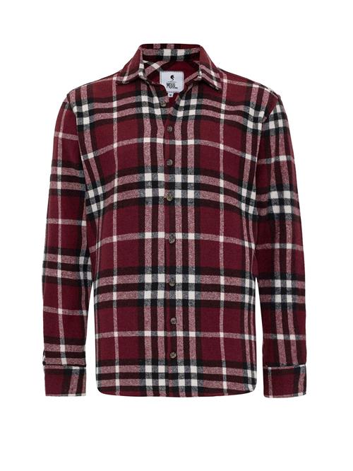 Moxx Paris Skjorte  bordeaux / sort / hvid