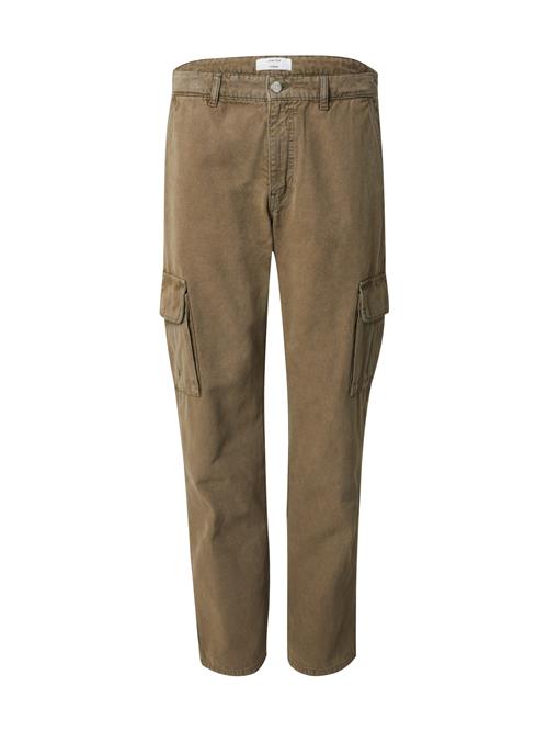 DAN FOX APPAREL Cargobukser 'Angelo'  khaki