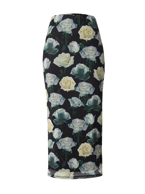 EDITED Nederdel 'Sofia'  blandingsfarvet / sort