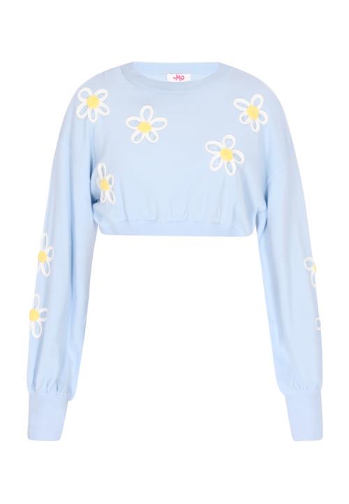 MYMO Pullover  cyanblå / gul / hvid