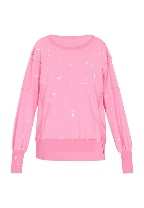 myMo ATHLSR Sweatshirt  pink / offwhite