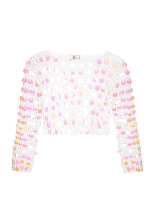 IZIA Pullover  blandingsfarvet / hvid