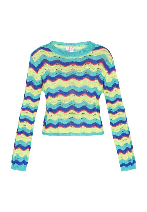 IZIA Pullover  blå / turkis / lysegrøn / rød