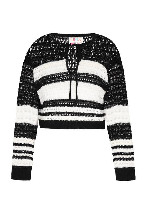 IZIA Pullover 'Fashion Look'  sort / hvid