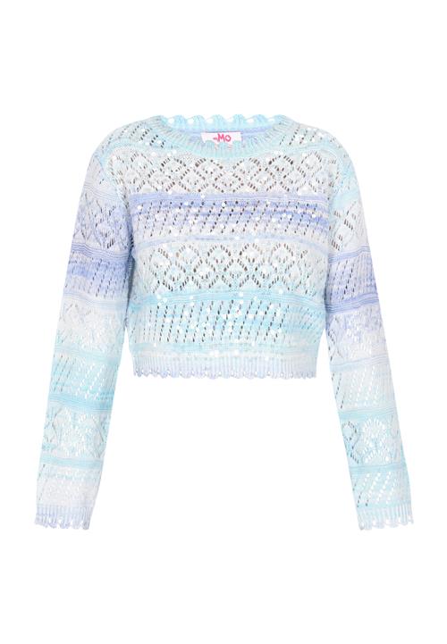 MYMO Pullover  lyseblå / mørkeblå / hvid