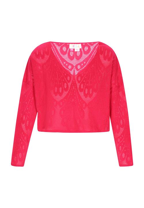 IZIA Pullover 'Fashion Look'  hindbær