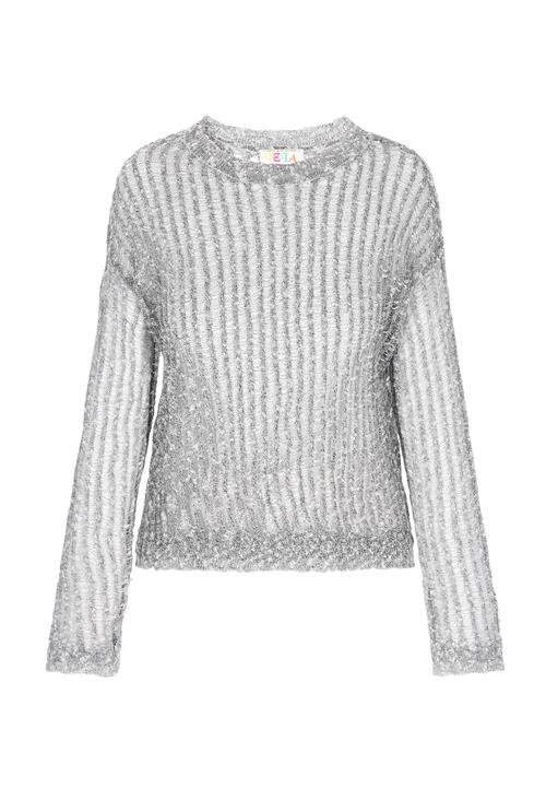 IZIA Pullover  lysegrå / sort / hvid