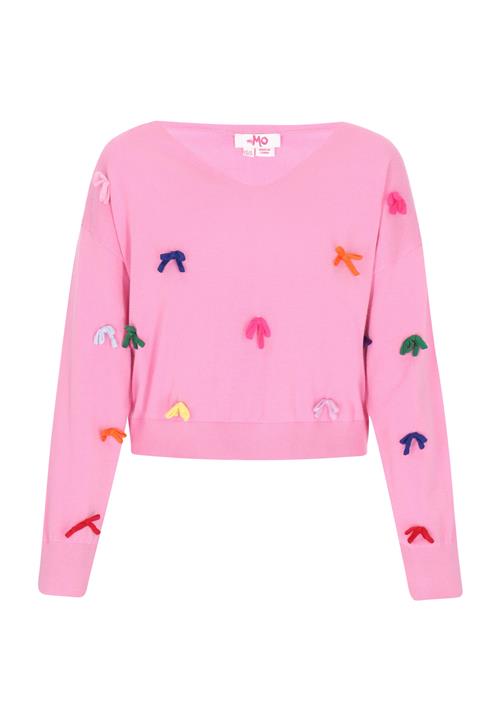 MYMO Pullover  mørkeblå / lysegul / mørkeorange / lyserød