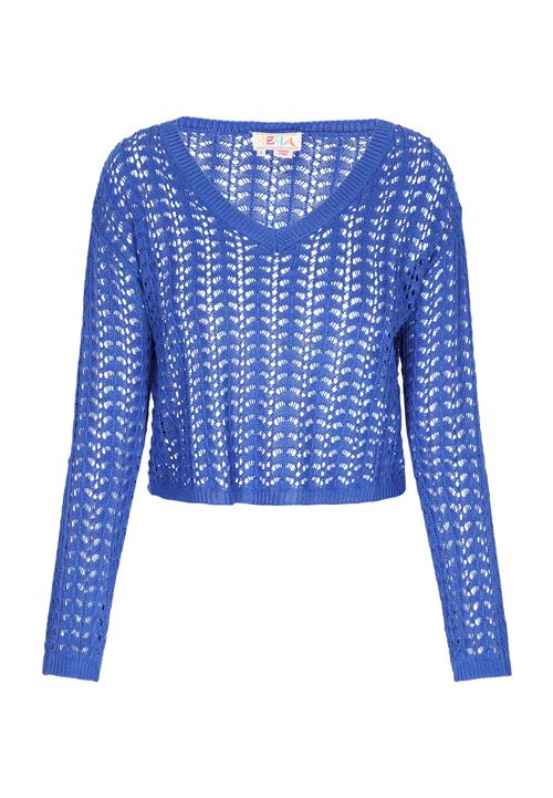 IZIA Pullover 'Boho'  royalblå