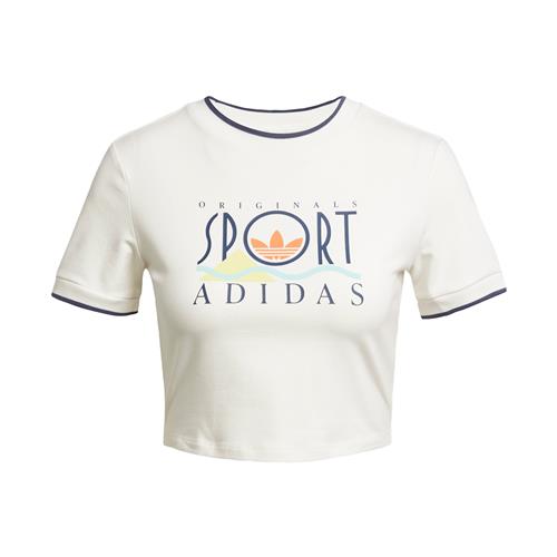 ADIDAS ORIGINALS Shirts 'Sport Graphic Baby'  offwhite