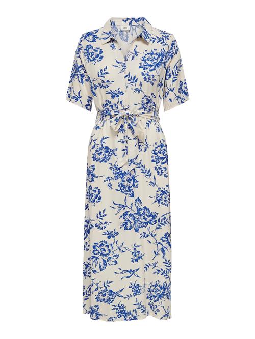 JDY Kjole 'JDYStarr'  royalblå / hvid