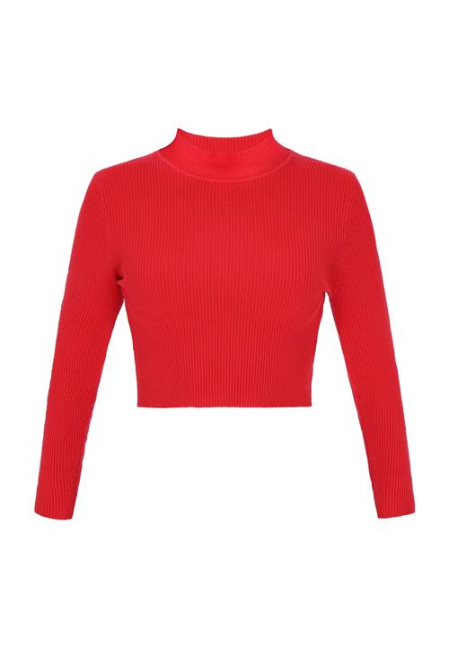 MYMO Pullover 'Comfy'  knaldrød