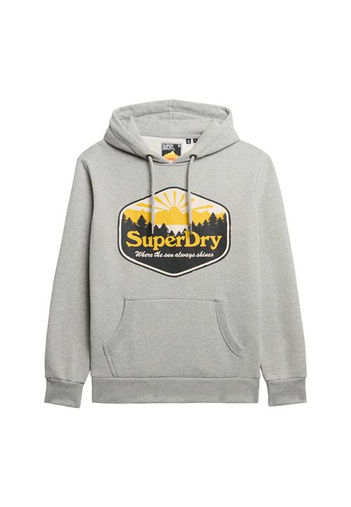 Superdry & Co Sweatshirt 'Sun Tab'  gul / grå-meleret / pastelpink / sort