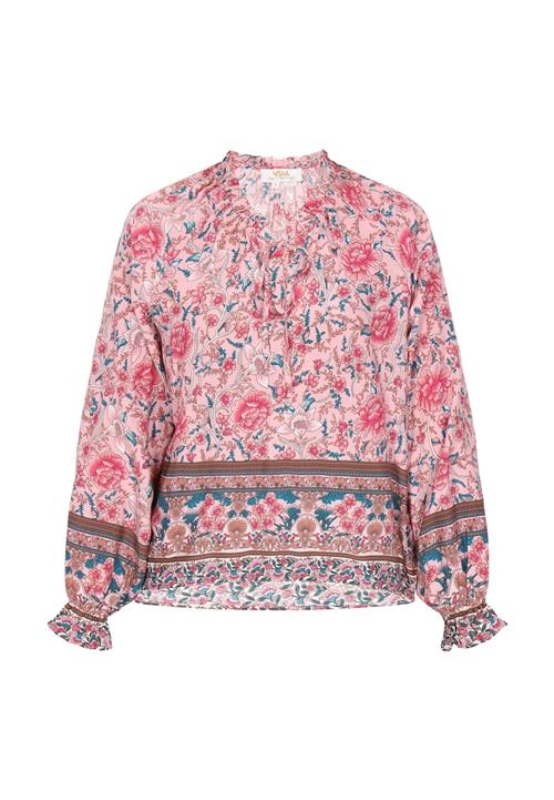 usha FESTIVAL Bluse  petroleum / pink