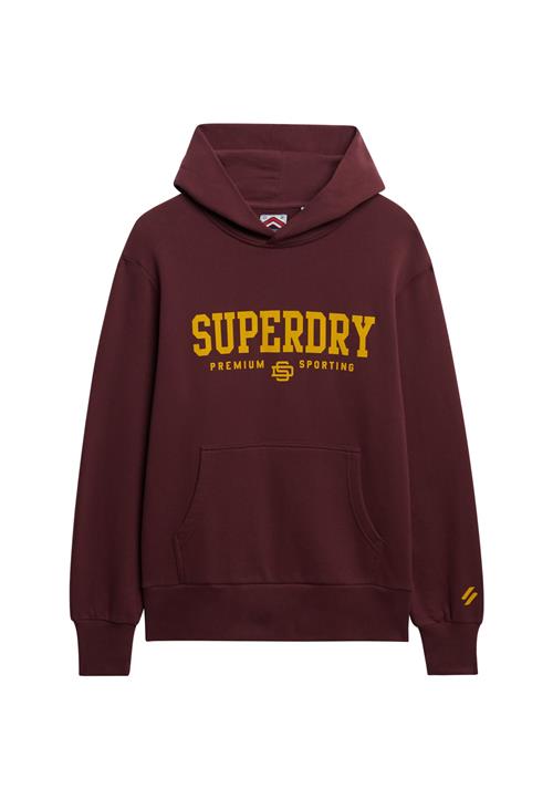 Superdry & Co Sweatshirt 'Code'  orange / vinrød