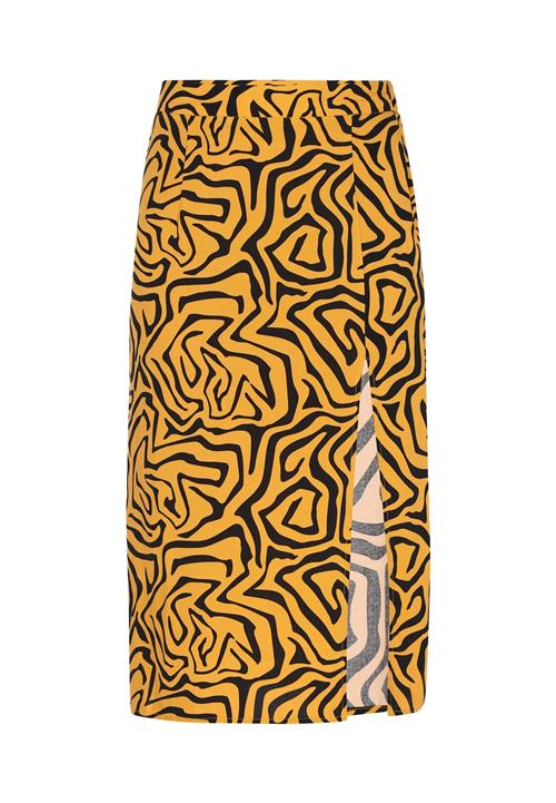 myMo ROCKS Nederdel  sennep / mørkegul / sort