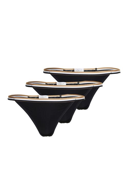 BOSS String  sand / sort / hvid