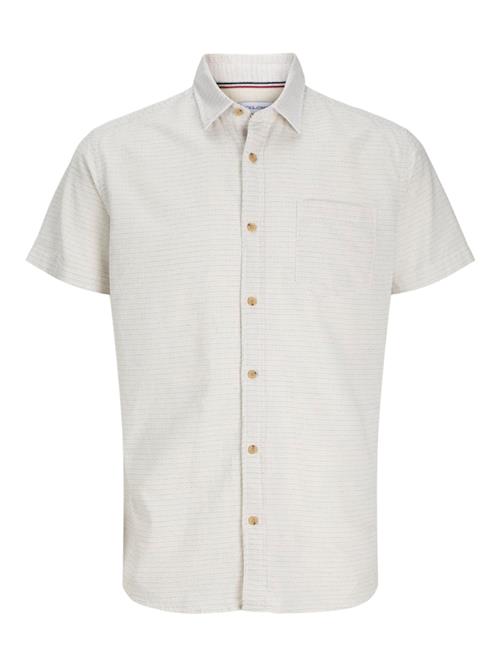 JACK & JONES Skjorte 'JJAbel'  beige / marin / lysegrøn / hvid