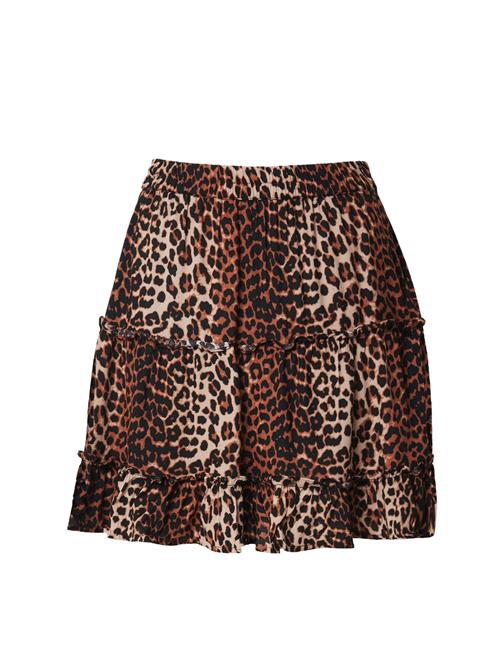 PIECES Nederdel 'PCNYA'  mørkebeige / brun / sort