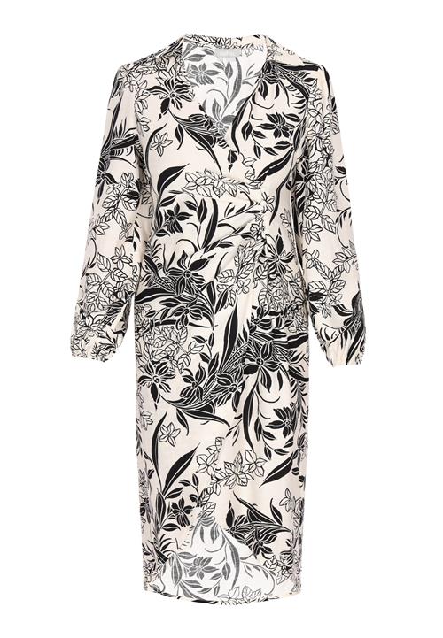 Usha Kjole 'Fashion Look'  sort / offwhite