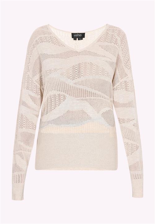 usha BLACK LABEL Pullover  ecru