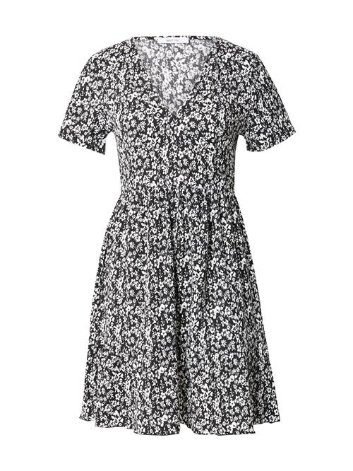 ABOUT YOU Sommerkjole 'Dena'  sort / hvid