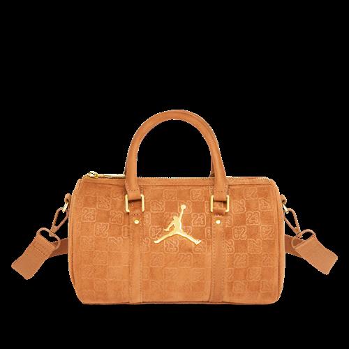 Jordan Suede Monogram-minisportstaske (3 L) - brun