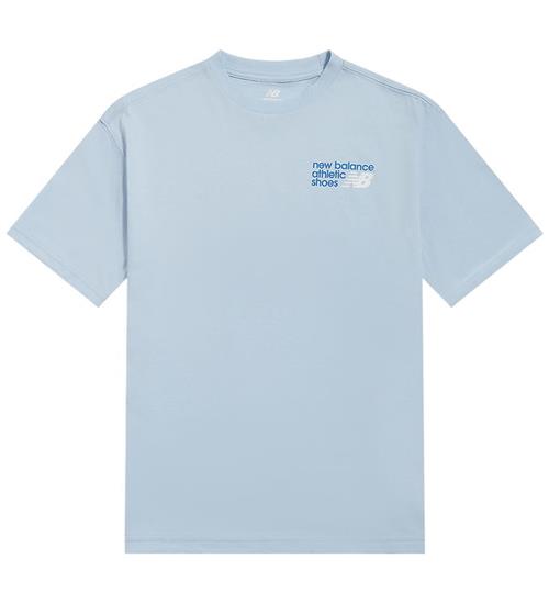 New Balance T-shirt - Athletics Graphic - Oxford Blue
