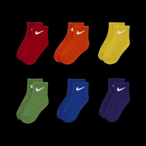 Nike-strømper til babyer (6 par) - multifarvet