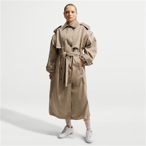 Nike Airreverent-trenchcoat til kvinder - brun
